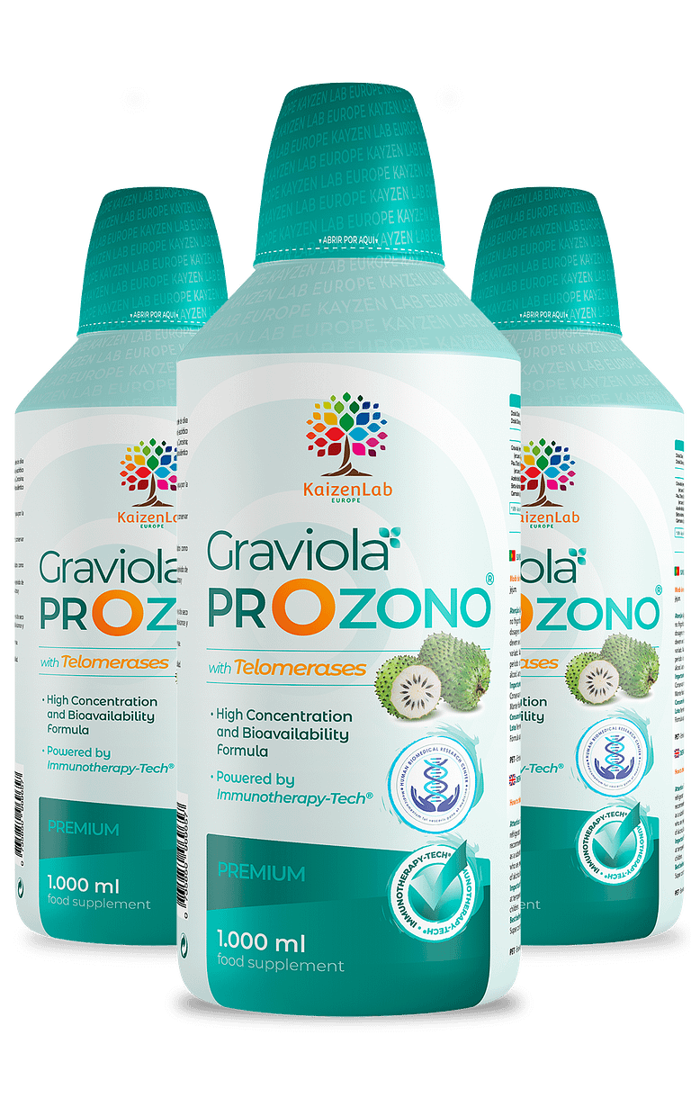 Ozonated Graviola Prozono with Telomerase as an adjunct to chemotherapy and radiotherapy